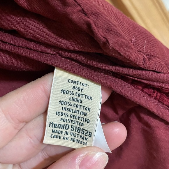 LL BEAN -Women's Quilted Corduroy Jacket - Picture 5 of 5